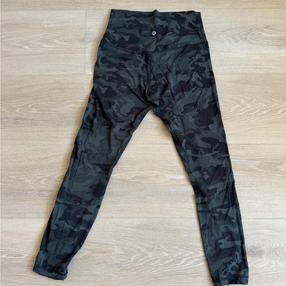 Lululemon Align High-Rise Leggings Green Camo